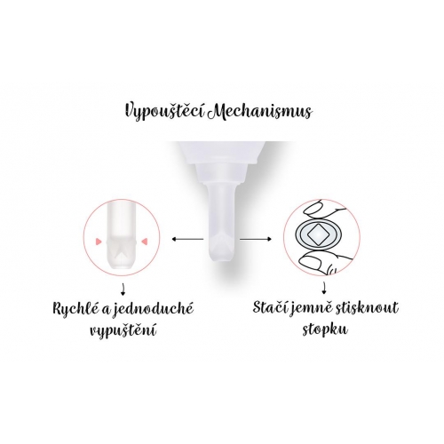 Menstruační kalíšek LUNACUP evolution - s jedinečnou výpustí (patentováno)