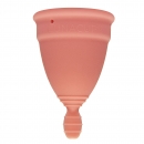 Menstruační kalíšek LUNACUP barva meruňková a velikost větší