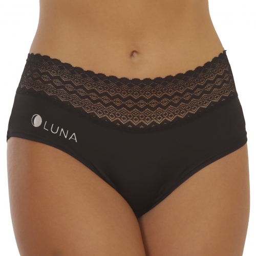 Menstruační kalhotky LUNA elegant s krajkou