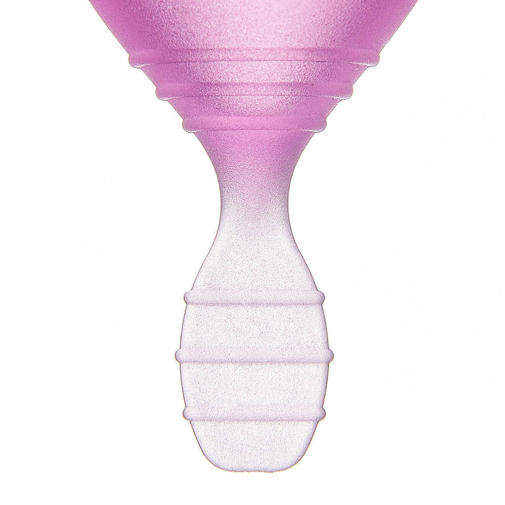 LUNACUP menstrual cup flat stem easy to remove the cup