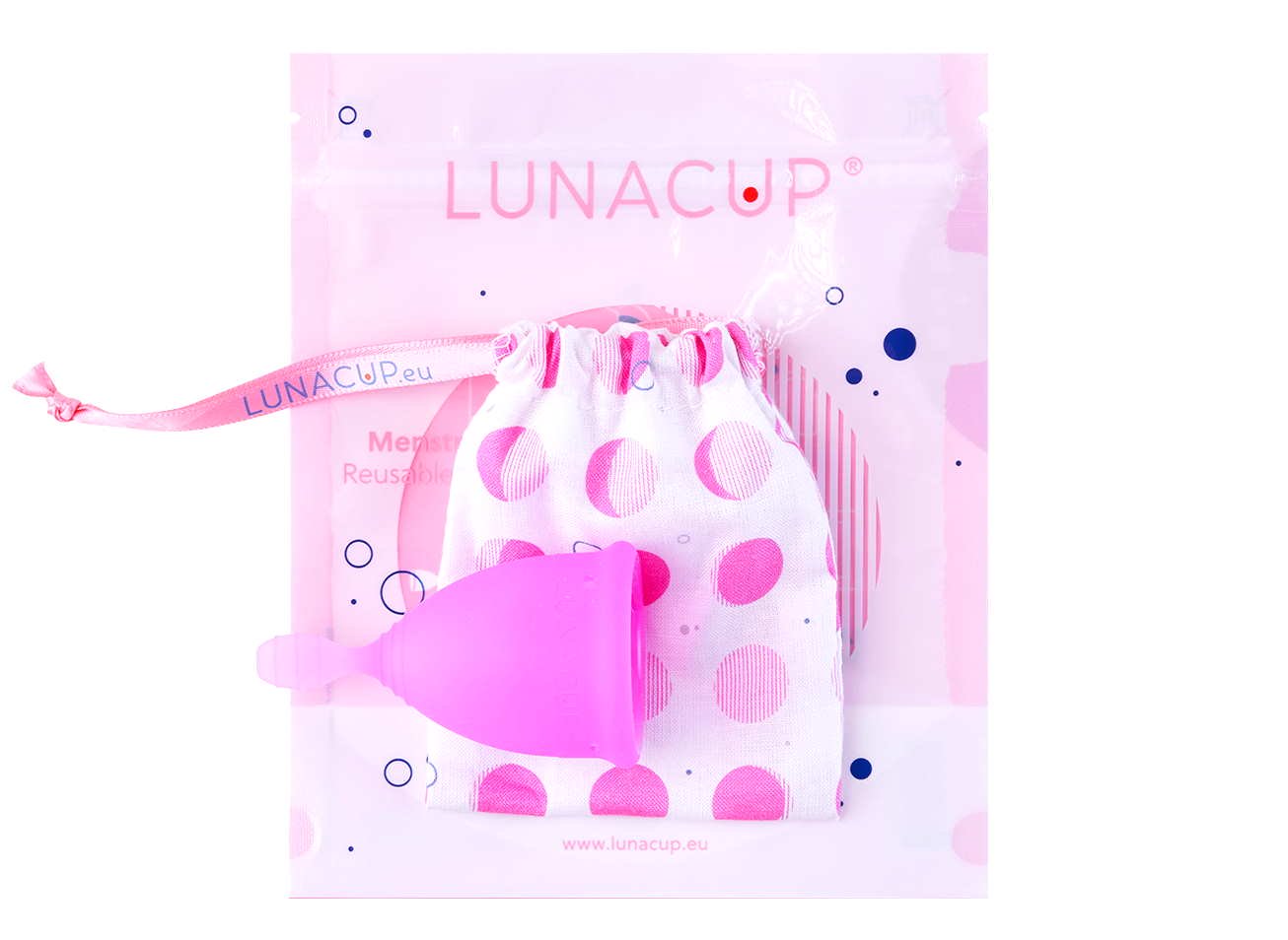 LUNACUP menstrual cup what is in the Box
